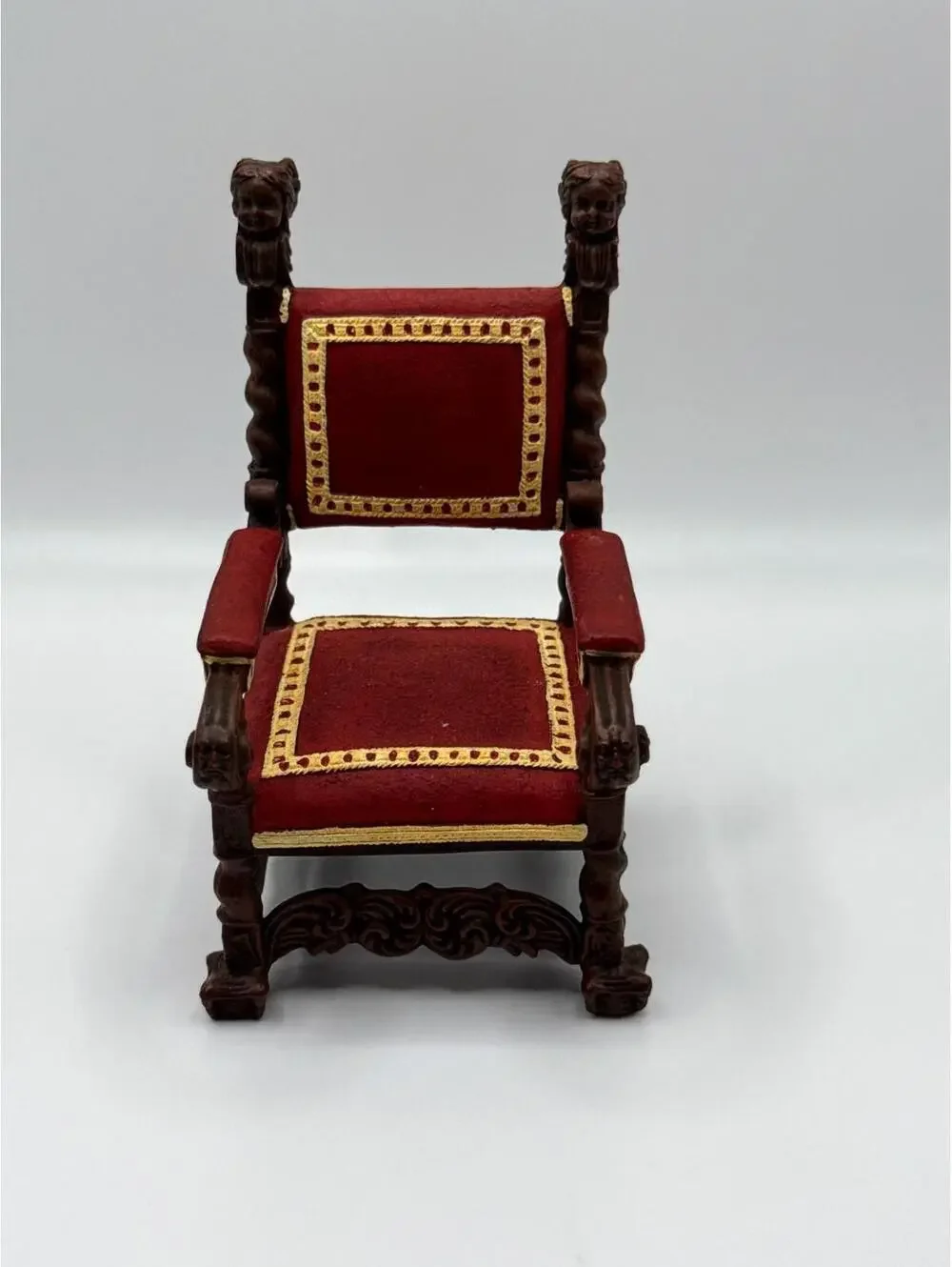 1:12 Scale Miniature Chair, Raine 2000 Biltmore Col. Mr. Vanderbilt’s Chair